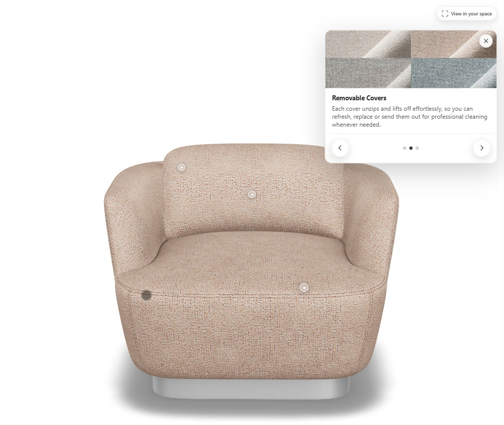 Interactive hotspots